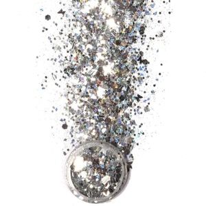 Silver Holographic Glitter Cosmetic Glitter